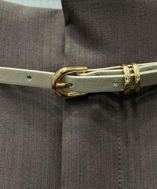 JILL BY JILLSTUART（ジル バイ ジルスチュアート）JILL BY JILLSTUART (ジル バイ ジルスチュアート) ベルト付スカート ブラウン サイズ:Mの古着・服飾アイテム