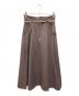 JILL BY JILLSTUART（ジル バイ ジルスチュアート）の古着「ベルト付スカート」｜ブラウン