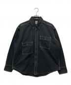 myneマイン）の古着「カバーオール」｜ブラック