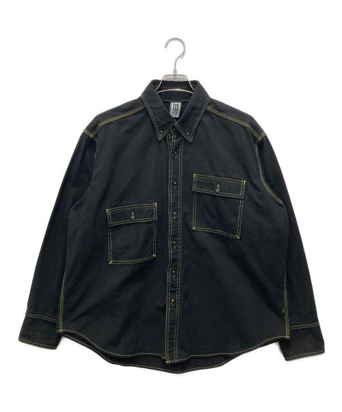 myne（マイン）MYNE (マイン) カバーオール ブラック サイズ:Mの古着・服飾アイテム