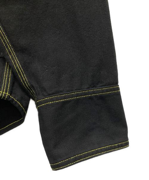 myne（マイン）MYNE (マイン) カバーオール ブラック サイズ:Mの古着・服飾アイテム