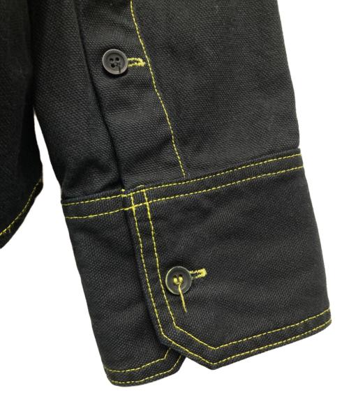 myne（マイン）MYNE (マイン) カバーオール ブラック サイズ:Mの古着・服飾アイテム