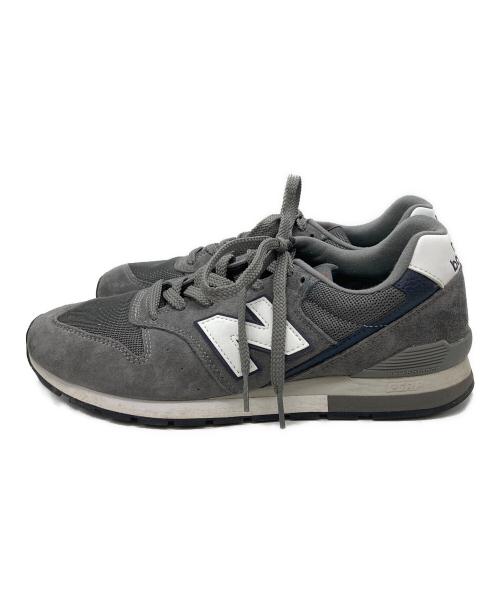 NEW BALANCE（ニューバランス）NEW BALANCE (ニューバランス) ローカットスニーカー グレー サイズ:27.5の古着・服飾アイテム
