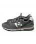 NEW BALANCE (ニューバランス) ローカットスニーカー グレー サイズ:27.5：6000円