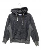 RUSSELL ATHLETICラッセルアスレチック）の古着「ジップパーカー」｜グレー