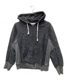 RUSSELL ATHLETIC（ラッセルアスレチック）の古着「ジップパーカー」｜グレー
