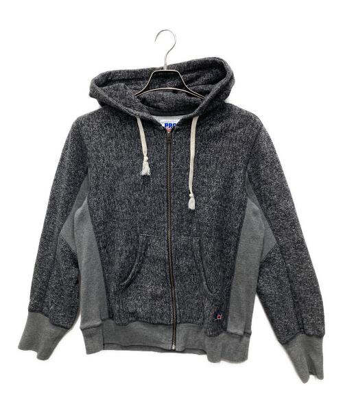 RUSSELL ATHLETIC（ラッセルアスレチック）RUSSELL ATHLETIC (ラッセルアスレチック) ジップパーカー グレー サイズ:Lの古着・服飾アイテム