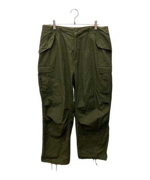YMCLKY（ワイエムシーエルケーワイ）YMCLKY (ワイエムシーエルケーワイ) Ｍ65カーゴパンツ オリーブ サイズ:LARGEの古着・服飾アイテム
