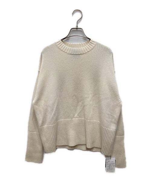 N.O.R.C（ノーク）N.O.R.C (ノーク) カシミヤ混ニット ホワイト サイズ:1 未使用品の古着・服飾アイテム