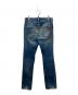 DSQUARED2 (ディースクエアード) ダメージ加工デニムパンツ ブルー サイズ:44：6000円