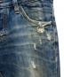 中古・古着 DSQUARED2 (ディースクエアード) ダメージ加工デニムパンツ ブルー サイズ:44：6000円