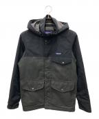 Patagoniaパタゴニア）の古着「HYBRID MOUNTAIN PARKA」｜ブラック×グレー