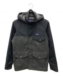 Patagonia（パタゴニア）の古着「HYBRID MOUNTAIN PARKA」｜ブラック×グレー