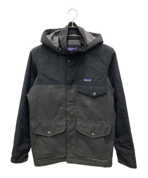 Patagonia（パタゴニア）Patagonia (パタゴニア) HYBRID MOUNTAIN PARKA ブラック×グレー サイズ:XSの古着・服飾アイテム