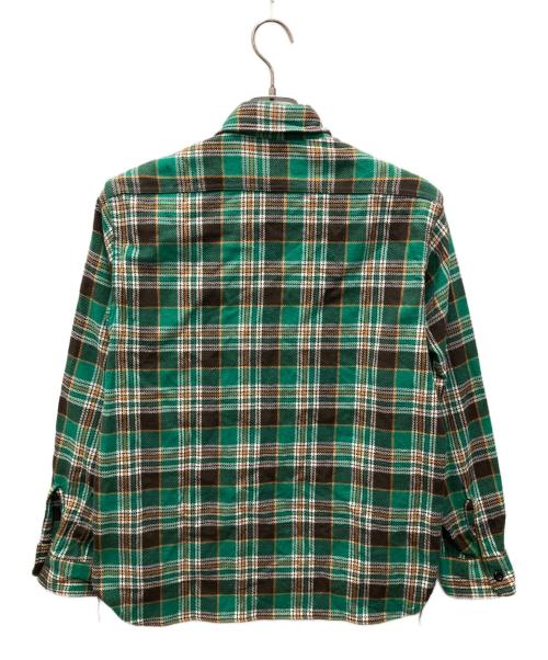 SUGAR CANE（シュガーケーン）SUGAR CANE (シュガーケーン) TWILL CHECK WORK SHIRT/ツイル・チェック・ワーク・シャツ グリーン サイズ:Sの古着・服飾アイテム