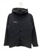 MAMMUTマムート）の古着「Winterfield SO Hooded Jacket」｜ブラック