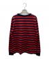 HUMAN MADE (ヒューマンメイド) STRIPED L/S T-SHIRT レッド×ネイビー サイズ:M：8000円