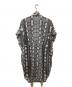 NOMA t.d. (ノーマティーディー) Open Collar Shirt Dress/オープン・カラー・シャツ・ドレス ホワイト×ブラック サイズ:F：5000円