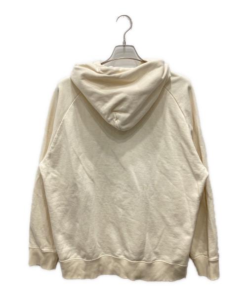 Onitsuka Tiger（オニツカタイガー）Onitsuka Tiger (オニツカタイガー) SWEAT HOODIE/スウェット フーディー アイボリー サイズ:Lの古着・服飾アイテム