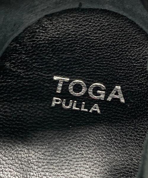 TOGA PULLA（トーガ プルラ）TOGA PULLA (トーガ プルラ) METAL SNEAKER SANDALS/メタル・スニーカー・サンダル ブラック サイズ:37の古着・服飾アイテム