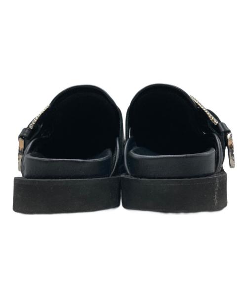 TOGA PULLA（トーガ プルラ）TOGA PULLA (トーガ プルラ) Eyelet Metal Sabot/アイレット・メタル・サボ ブラック サイズ:36の古着・服飾アイテム