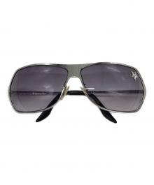 Christian Dior（クリスチャン ディオール）の古着「ティアドロップサングラス」｜シルバー