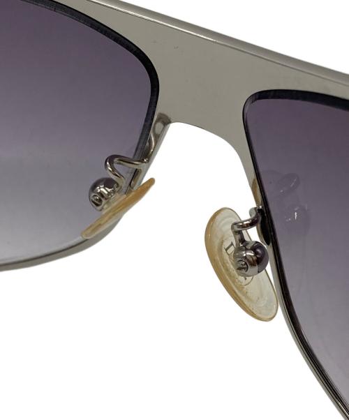 Christian Dior（クリスチャン ディオール）Christian Dior (クリスチャン ディオール) ティアドロップサングラス シルバー サイズ:69□10 125の古着・服飾アイテム