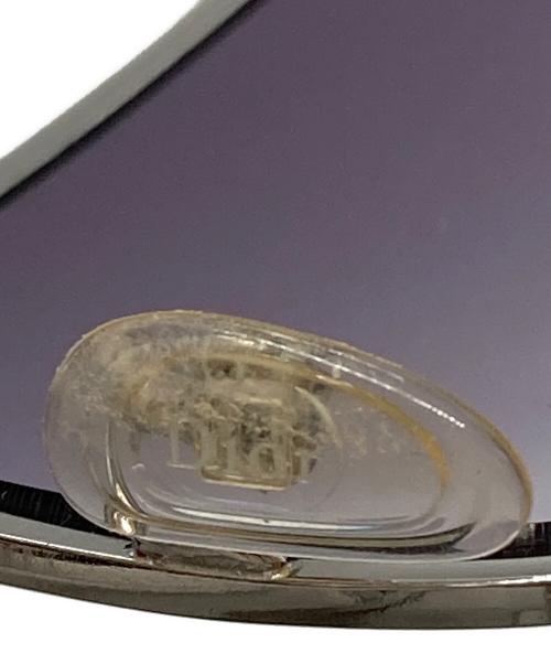 Christian Dior（クリスチャン ディオール）Christian Dior (クリスチャン ディオール) ティアドロップサングラス シルバー サイズ:69□10 125の古着・服飾アイテム