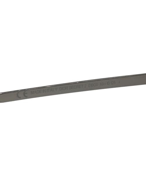 Christian Dior（クリスチャン ディオール）Christian Dior (クリスチャン ディオール) ティアドロップサングラス シルバー サイズ:69□10 125の古着・服飾アイテム