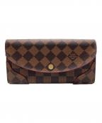 LOUIS VUITTONルイ ヴィトン）の古着「ポルトフォイユ カイサ」｜ブラウン