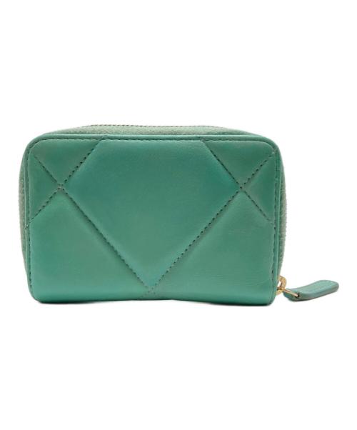 CHANEL（シャネル）CHANEL (シャネル) マトラッセカードケース エメラルドグリーンの古着・服飾アイテム
