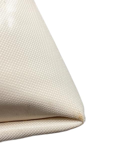 LONGCHAMP（ロンシャン）LONGCHAMP (ロンシャン) ル プリアージュオリジナル S トップハンドルバッグ ホワイト×ベージュの古着・服飾アイテム