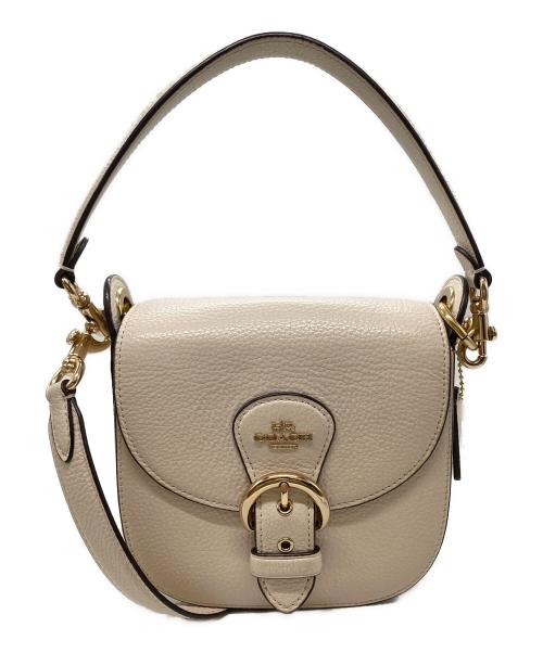 COACH（コーチ）COACH (コーチ) クリオ ショルダー バッグ ホワイトの古着・服飾アイテム