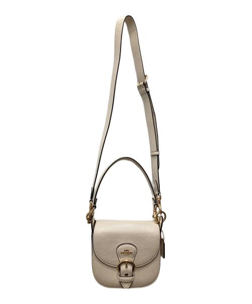 COACH（コーチ）COACH (コーチ) クリオ ショルダー バッグ ホワイトの古着・服飾アイテム