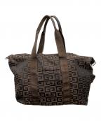 GIVENCHYジバンシィ）の古着「ミニボストンバッグ」｜ブラウン