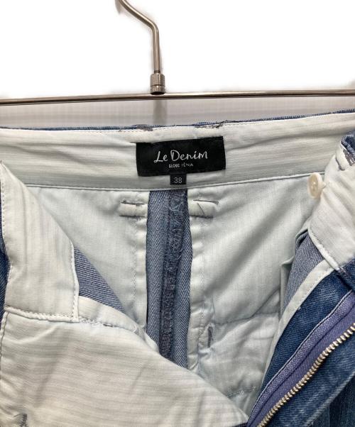SLOBE IENA（スローブ イエナ）SLOBE IENA (スローブ イエナ) LEDENIM TUCK TROUSERデニム ブルー サイズ:38の古着・服飾アイテム