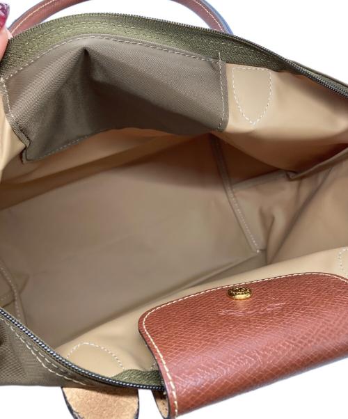 LONGCHAMP（ロンシャン）LONGCHAMP (ロンシャン) ルプリアージュトートバッグ オリーブの古着・服飾アイテム