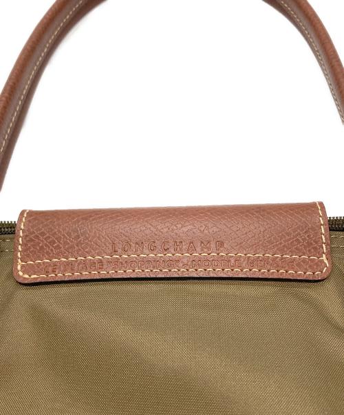 LONGCHAMP（ロンシャン）LONGCHAMP (ロンシャン) ルプリアージュトートバッグ オリーブの古着・服飾アイテム