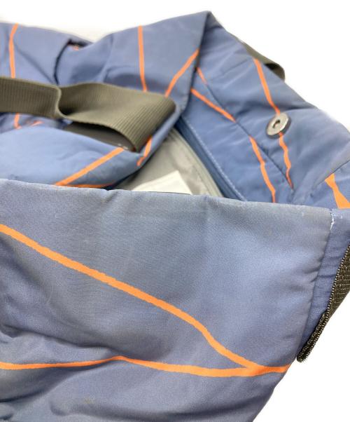 ear PAPILLONNER（イアパピヨネ）ear PAPILLONNER (イアパピヨネ) 樹脂パーツトートバッグ オレンジ×ネイビーの古着・服飾アイテム