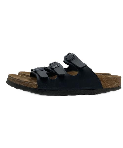 BIRKENSTOCK（ビルケンシュトック）BIRKENSTOCK (ビルケンシュトック) FLORIDAサンダル ブラック サイズ:24.5の古着・服飾アイテム