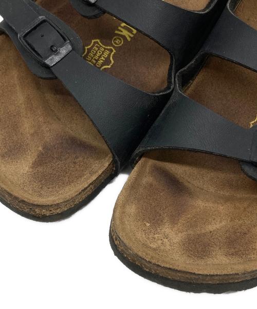 BIRKENSTOCK（ビルケンシュトック）BIRKENSTOCK (ビルケンシュトック) FLORIDAサンダル ブラック サイズ:24.5の古着・服飾アイテム