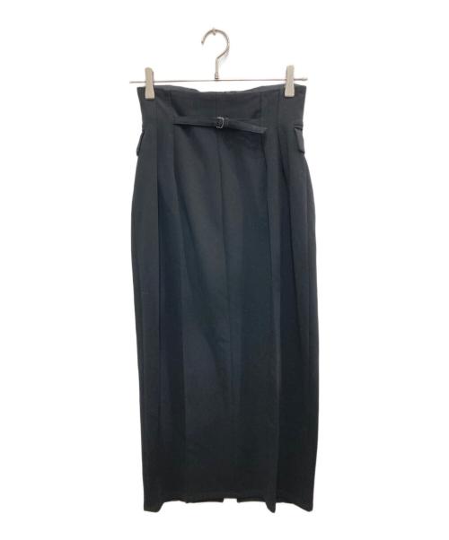 STUDIOUS（ステュディオス）STUDIOUS (ステュディオス) High Waist Tailored Skirt ブラック サイズ:1の古着・服飾アイテム