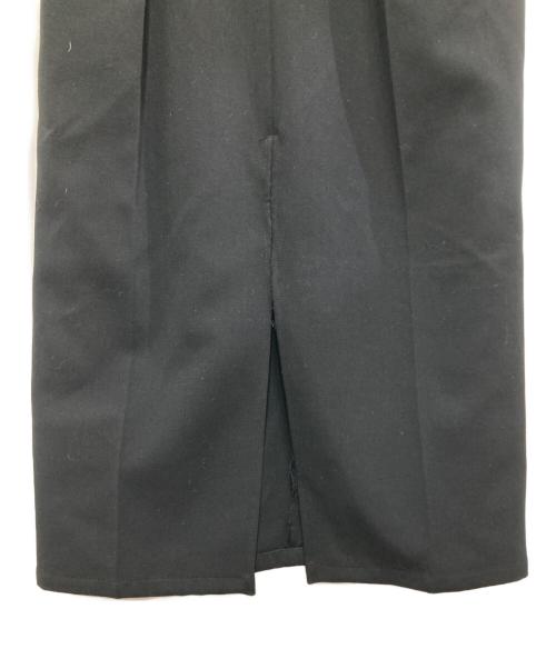 STUDIOUS（ステュディオス）STUDIOUS (ステュディオス) High Waist Tailored Skirt ブラック サイズ:1の古着・服飾アイテム