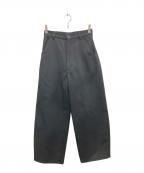 PHEENYフィーニー）の古着「Hard kersey high waist ballon pants」｜ブラック