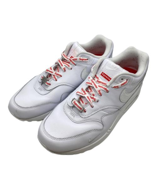 NIKE（ナイキ）NIKE (ナイキ) SUPREME (シュプリーム) Air Max 1 '87 SP ホワイト サイズ:27.5の古着・服飾アイテム