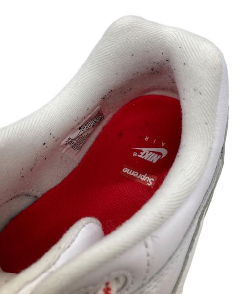 NIKE（ナイキ）NIKE (ナイキ) SUPREME (シュプリーム) Air Max 1 '87 SP ホワイト サイズ:27.5の古着・服飾アイテム