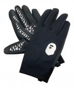 adidas×A BATHING APEアディダス×ア ベイシング エイプ）の古着「GORE-TEX BAPE Camo Glove」｜ブラック