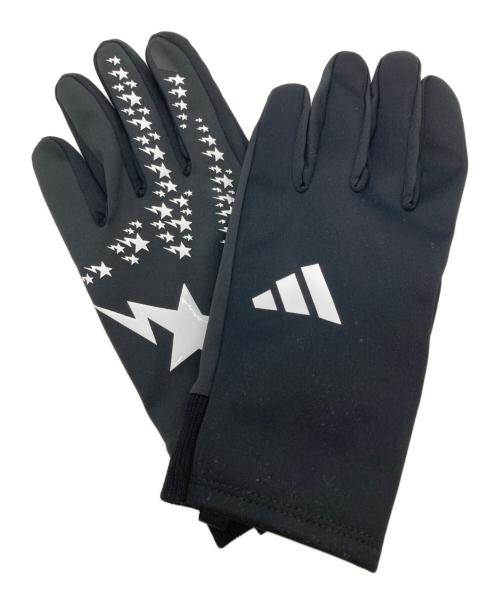 adidas（アディダス）adidas (アディダス) A BATHING APE (ア ベイシング エイプ) GORE-TEX BAPE Camo Glove ブラック サイズ:Mの古着・服飾アイテム
