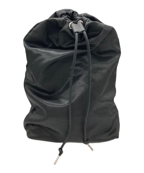 FADEN（ファーデン）FADEN (ファーデン) Leather Mini Shoulder Bag/レザー・ミニ・ショルダー・バッグ ブラックの古着・服飾アイテム