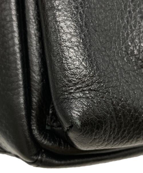 FADEN（ファーデン）FADEN (ファーデン) Leather Mini Shoulder Bag/レザー・ミニ・ショルダー・バッグ ブラックの古着・服飾アイテム